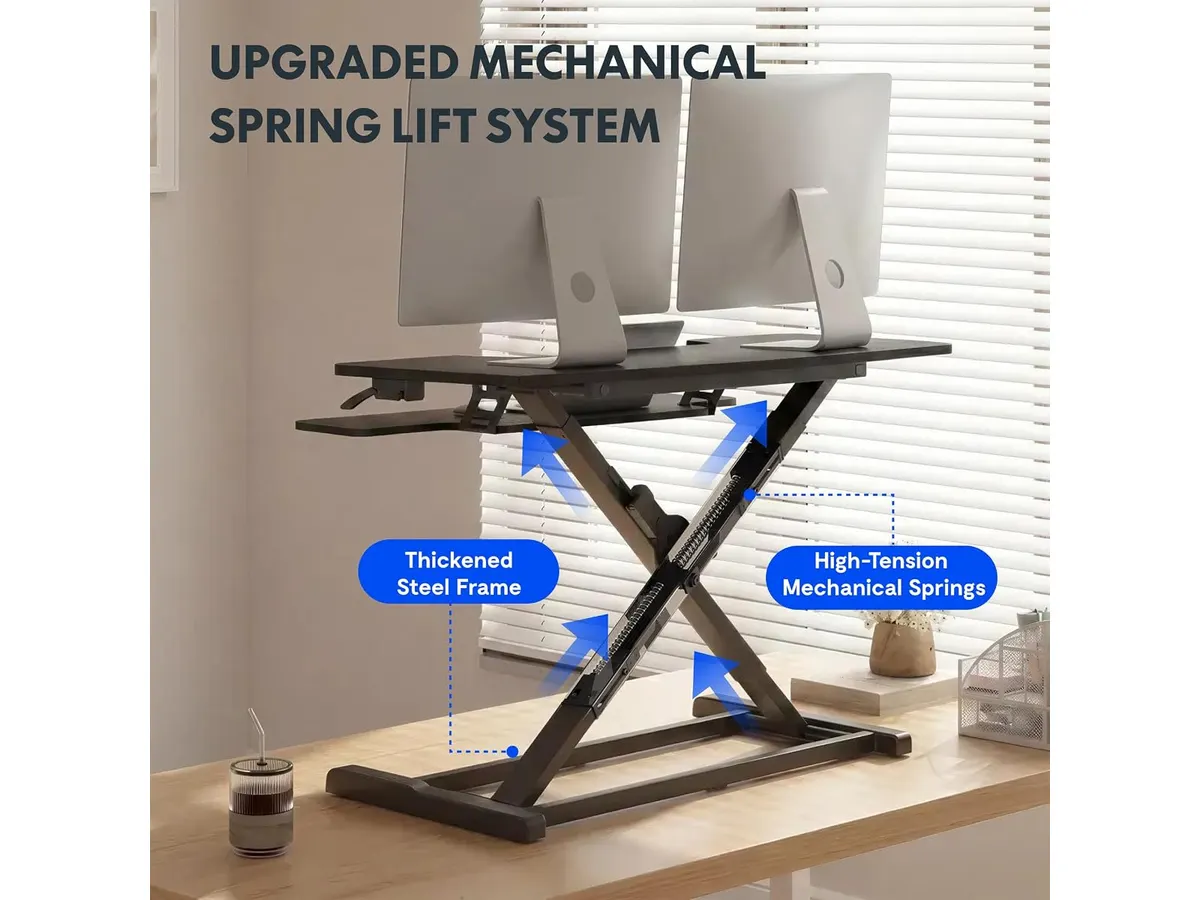 Análisis del FLEXISPOT 42" Standing Desk Converter para tu oficina
