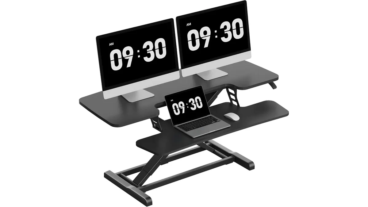 Análisis del FLEXISPOT 42" Standing Desk Converter para tu oficina